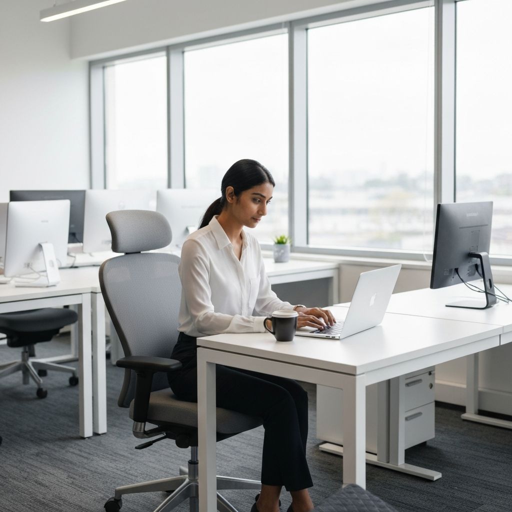 Espacio de trabajo moderno y profesional